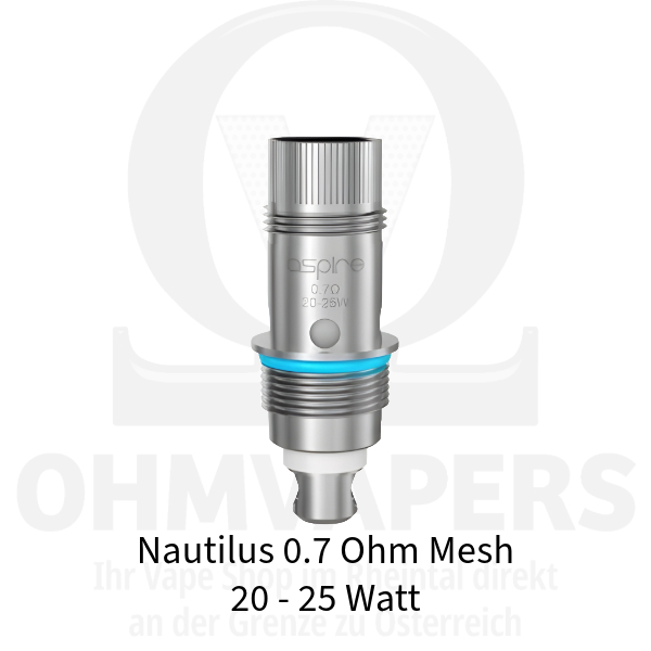 Aspire - Nautilus BVC Mesh 2S Coil - 0.7 Ohm
