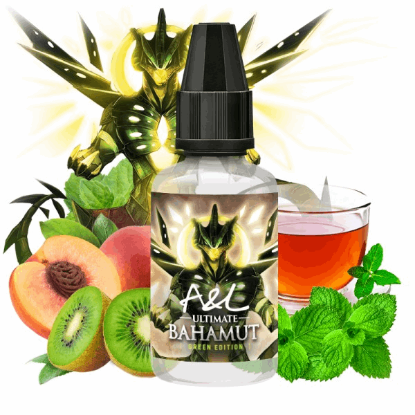 Arômes et Liquides (A&L) - Bahamut - Sucralosefrei - Ultimate - Green Edition - Aroma 30ml