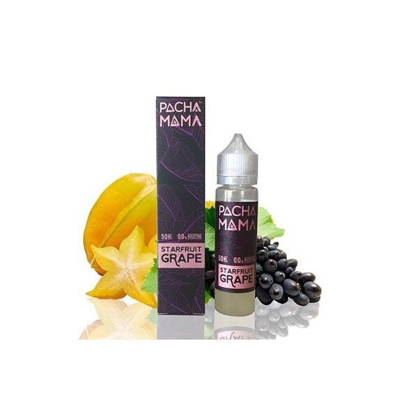Charlies Chalk Dust - Pachamama - Starfruit Grape - 50ml 0mg Shortfill Liquid