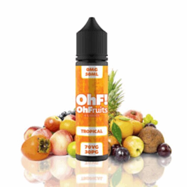OhFruits! ohf! - Tropical -  50ml 0mg Shortfill Liquid