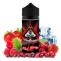 Black Dog Vape - Red Berrry Low Fresh - 20ml Aroma Longfill