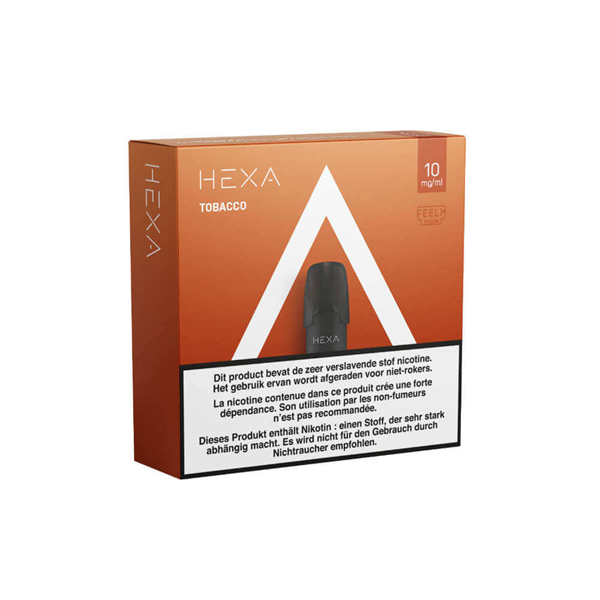 Hexa - 2 Stk Ersatzpods zu Hexa Pro Series Kit Tobacco 10mg/ml