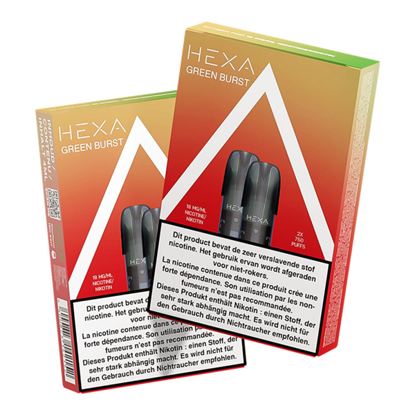 Hexa - 2 Stk Ersatzpods zu Hexa Pro Series Kit Strawmelon Frost