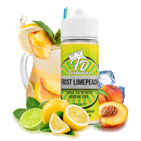 Flaschendunst Frost Lime Peach 100ml Shortfill Frucht Liquid