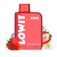 ELFBAR LOWIT Strawberry ICE Prefilled Pod 5500 20mg/ml...