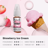ELFBAR ELFLIQ Strawberry Icecream 10ml Dessertliquid mit...