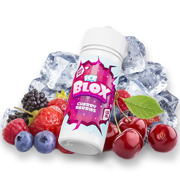 Ice Blox Cherry Berries Frucht Liquid 100ml Shortfill