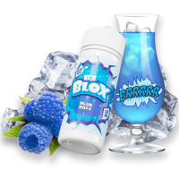 Ice Blox Blue Razz Frucht Liquid 100ml Shortfill