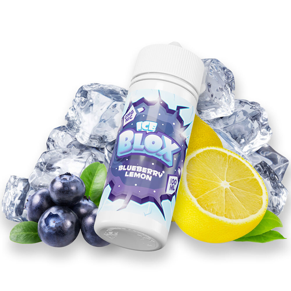 Ice Blox Blueberry Lemon Frucht Liquid 100ml Shortfill