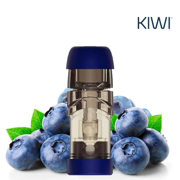 KIWI Vapor Blueberry 2x Prefilled Vape Pod 20mg/ml Nic Salt