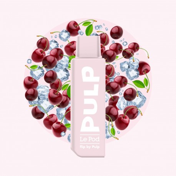 Pulp Cherry Ice Cerise Glacée Flip Prefilled Nicsalt Liquid Ersatzpod 20mg/ml Nicsalt