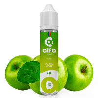 ALFA Green Apple / Pomme Verte 50ml Shortfill...