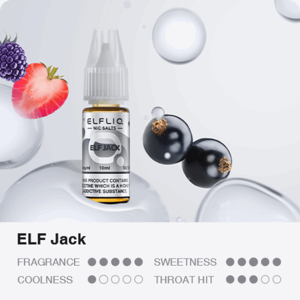 ELFBAR ELFLIQ ELF JACK 10ml Fruchtliquid mit Nicsalt von Elf Bar