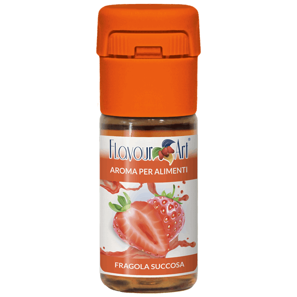 FlavourArt Aroma 10ml - Juicy Strawberry (saftige Erdbeere)